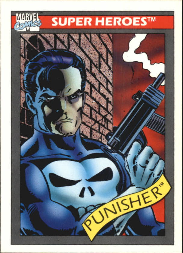 1990 Impel Marvel Universe I #47 Punisher