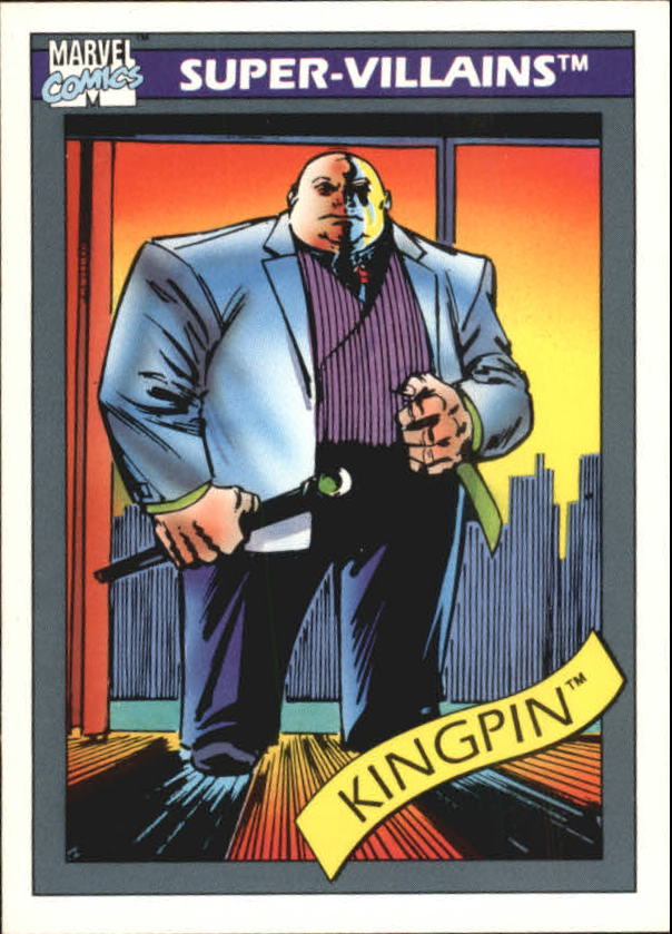 1990 Impel Marvel Universe I #52 Kingpin