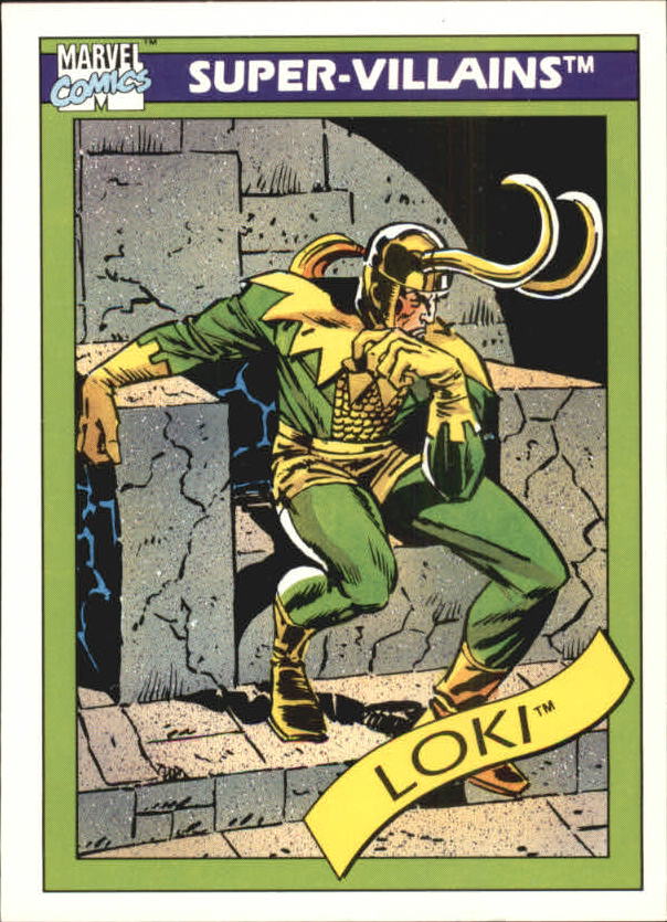 1990 Impel Marvel Universe I #54 Loki