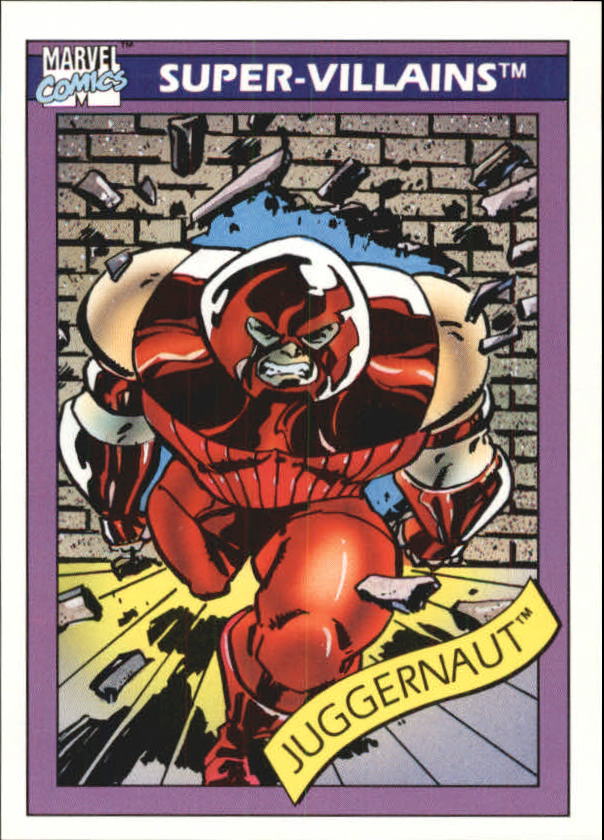 1990 Impel Marvel Universe I #55 Juggernaut