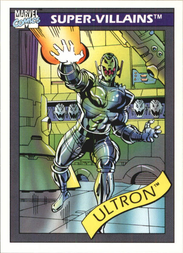 1990 Impel Marvel Universe I #61 Ultron