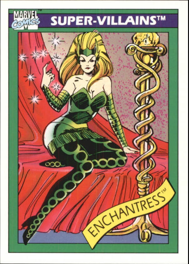 1990 Impel Marvel Universe I #62 Enchantress