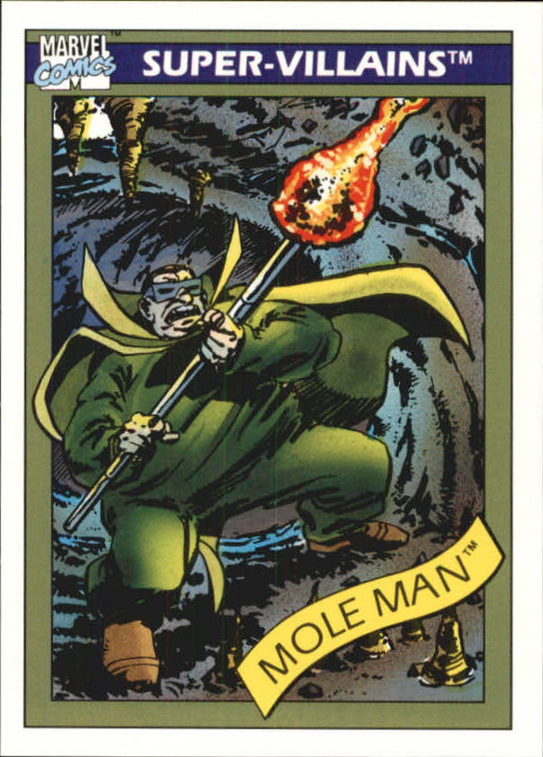 1990 Impel Marvel Universe I #68 Mole Man