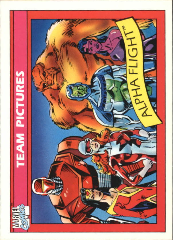 1990 Impel Marvel Universe I #148 Alpha Flight
