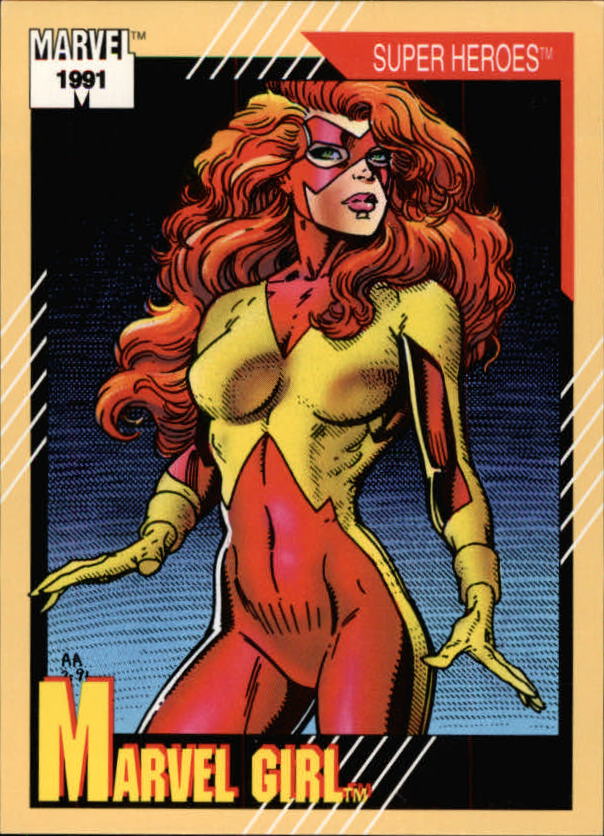 1991 Impel Marvel Universe II #4 Marvel Girl