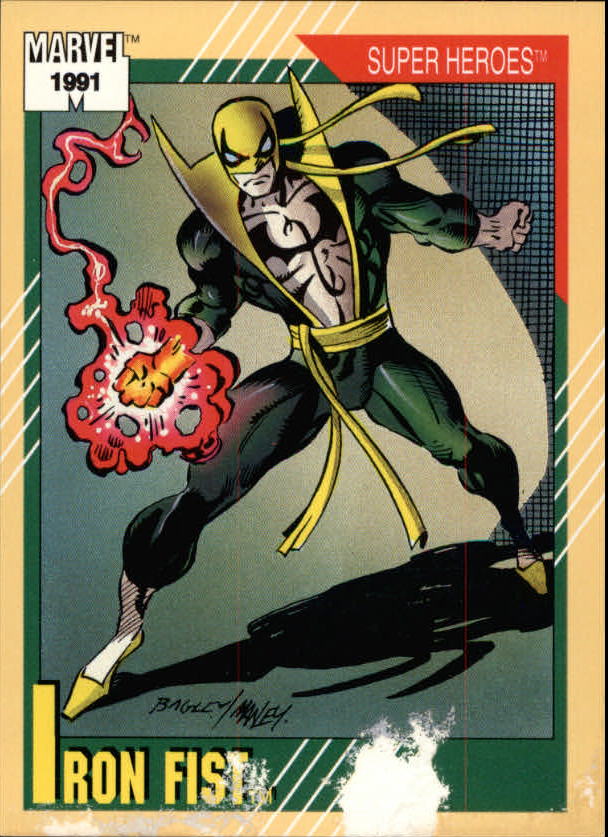 1991 Impel Marvel Universe II #28 Iron Fist