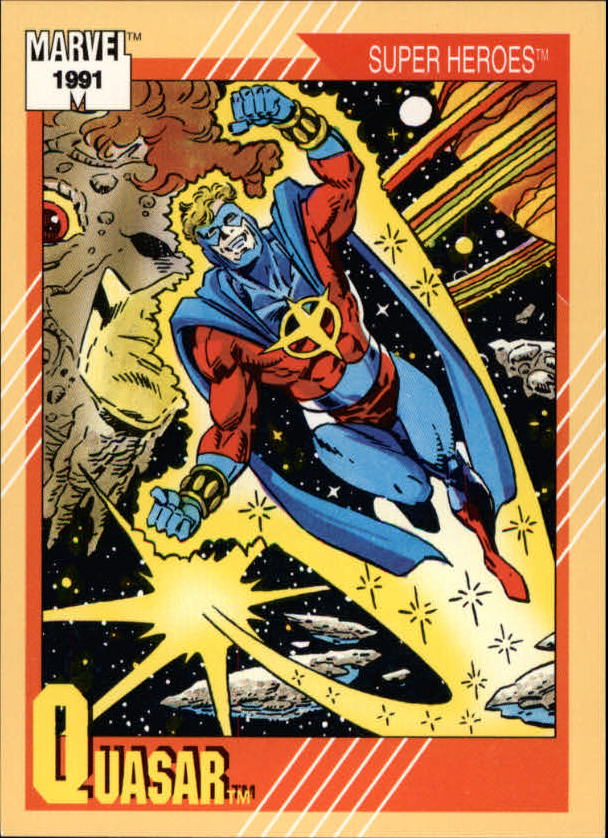 1991 Impel Marvel Universe II #49 Quasar