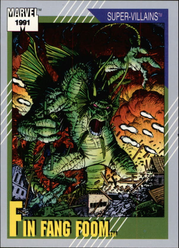 1991 Impel Marvel Universe II #65 Fin Fang Foom