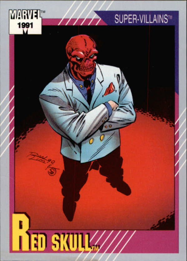 1991 Impel Marvel Universe II #90 Red Skull