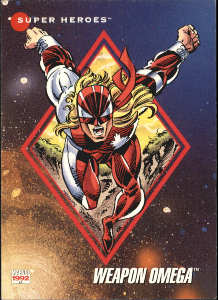 1992 Impel Marvel Universe III #8 Weapon Omega