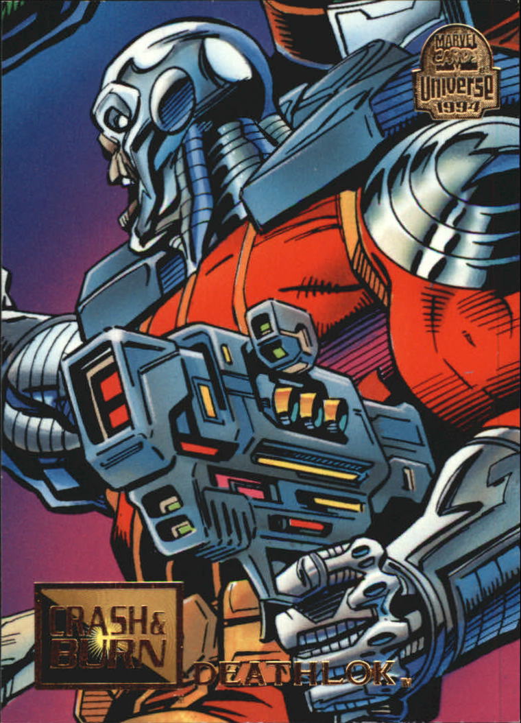 1994 Fleer Marvel Universe V #81 Deathlok