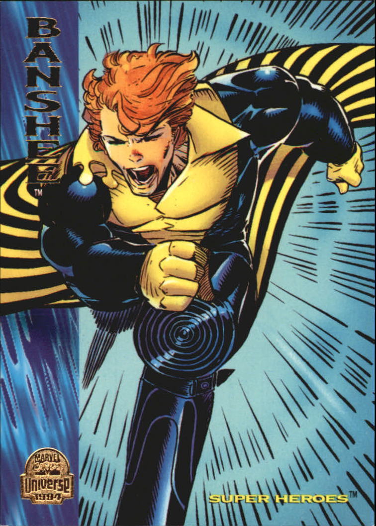 1994 Marvel Universe V #91 Banshee - NM-MT