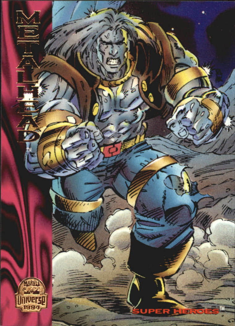 1994 Fleer Marvel Universe V #180 Metalhead