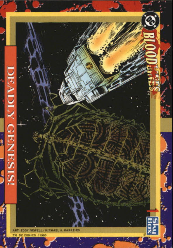 DC Bloodlines (1993 Skybox) "Main Set" Base Cards - Picture 2 of 163