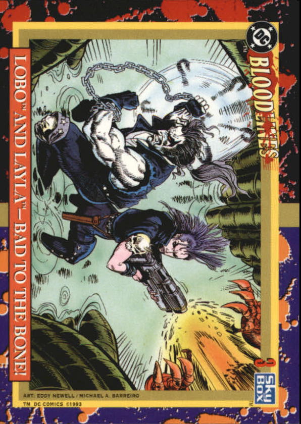 DC Bloodlines (1993 Skybox) "Main Set" Base Cards - Picture 6 of 163