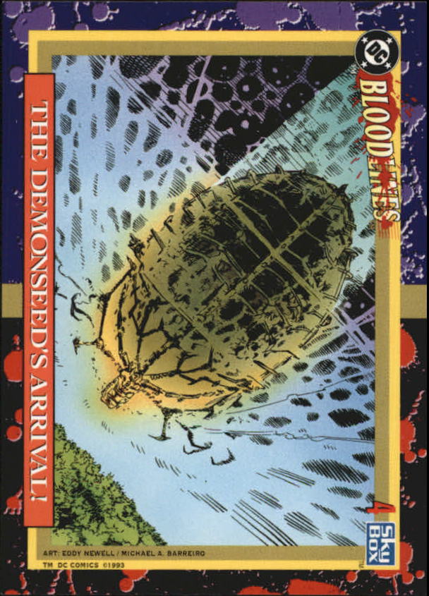 DC Bloodlines (1993 Skybox) "Main Set" Base Cards - Picture 8 of 163