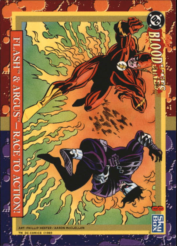 DC Bloodlines (1993 Skybox) "Main Set" Base Cards - Picture 16 of 163