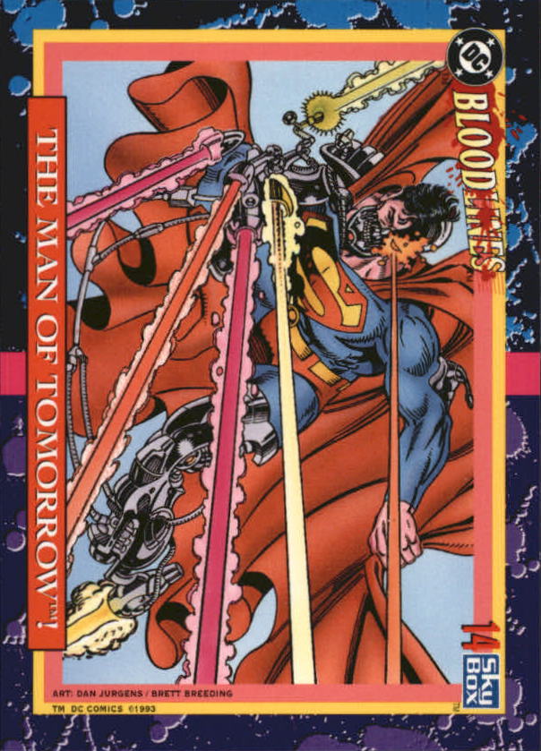 DC Bloodlines (1993 Skybox) "Main Set" Base Cards - Picture 28 of 163