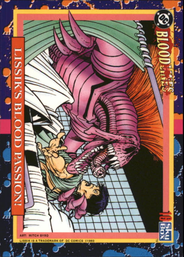 DC Bloodlines (1993 Skybox) "Main Set" Base Cards - Picture 32 of 163