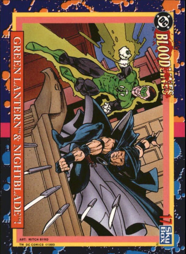 DC Bloodlines (1993 Skybox) "Main Set" Base Cards - Picture 34 of 163