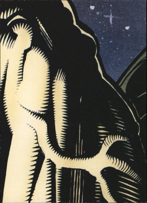 1993 SkyBox DC Bloodlines #18 Nightblade's Retribution back image