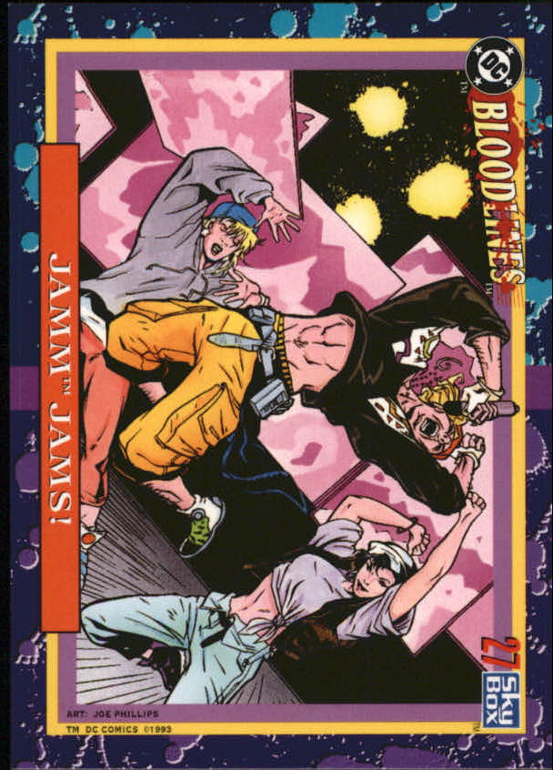 DC Bloodlines (1993 Skybox) "Main Set" Base Cards - Picture 54 of 163