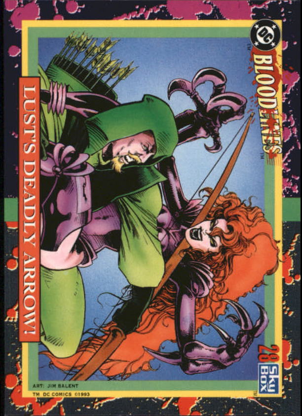 DC Bloodlines (1993 Skybox) "Main Set" Base Cards - Picture 56 of 163