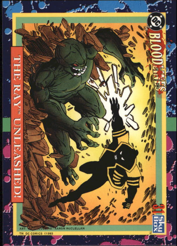 DC Bloodlines (1993 Skybox) "Main Set" Base Cards - Picture 62 of 163