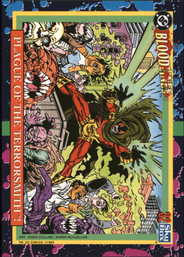 DC Bloodlines (1993 Skybox) "Main Set" Base Cards - Picture 64 of 163