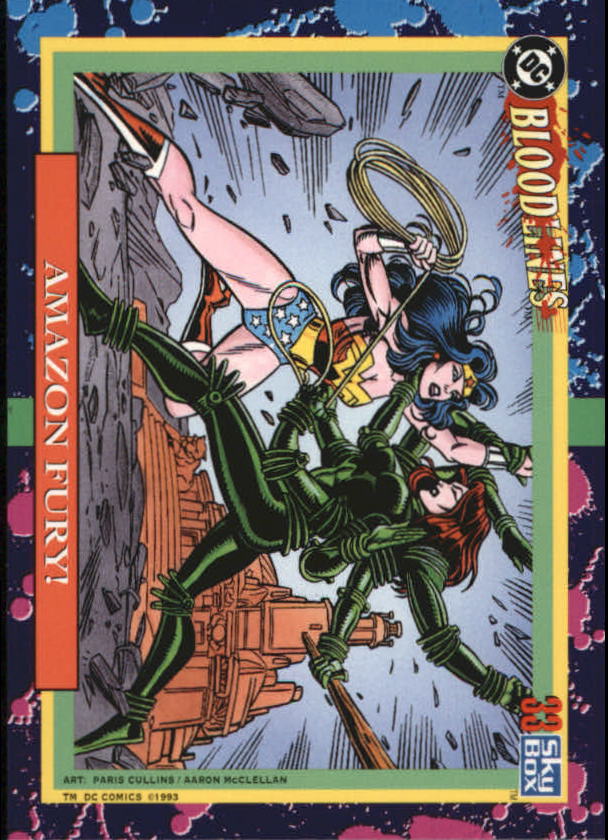 DC Bloodlines (1993 Skybox) "Main Set" Base Cards - Picture 66 of 163