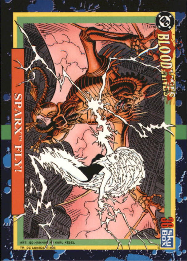 DC Bloodlines (1993 Skybox) "Main Set" Base Cards - Picture 72 of 163