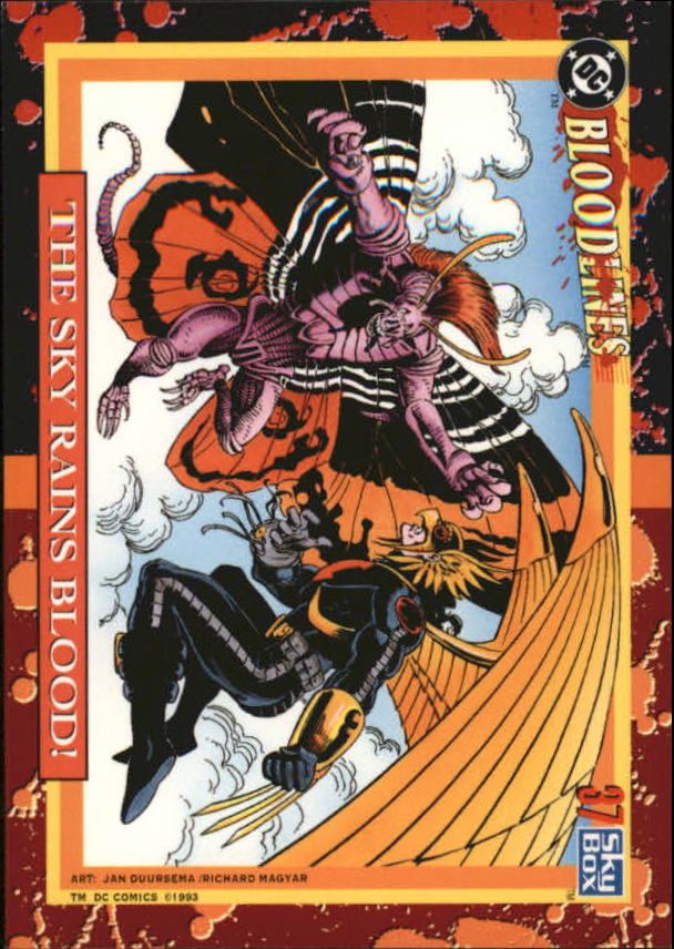 DC Bloodlines (1993 Skybox) "Main Set" Base Cards - Picture 74 of 163