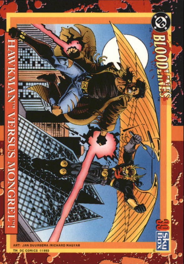 DC Bloodlines (1993 Skybox) "Main Set" Base Cards - Picture 78 of 163