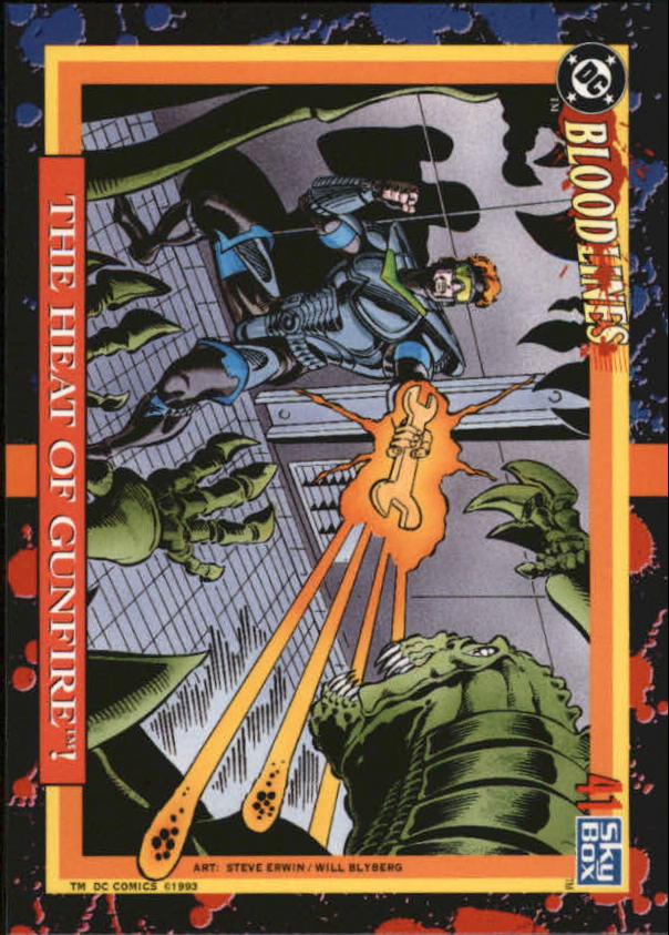 DC Bloodlines (1993 Skybox) "Main Set" Base Cards - Picture 82 of 163