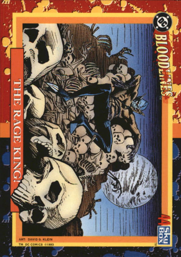 DC Bloodlines (1993 Skybox) "Main Set" Base Cards - Picture 88 of 163