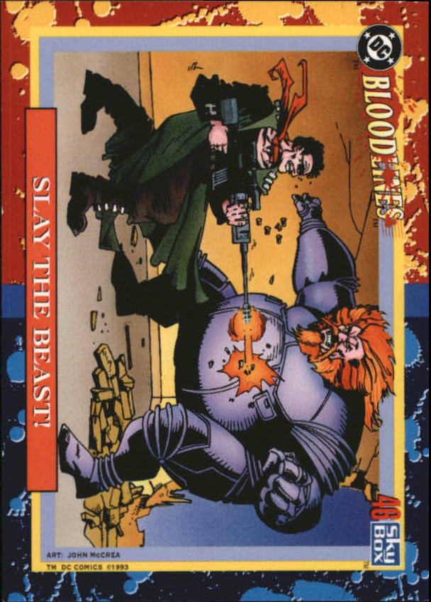 DC Bloodlines (1993 Skybox) "Main Set" Base Cards - Picture 92 of 163
