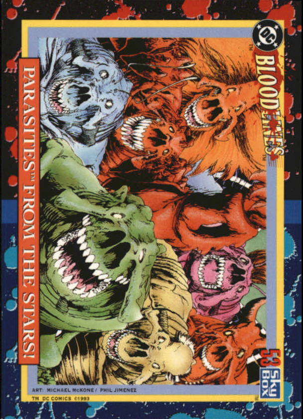 DC Bloodlines (1993 Skybox) "Main Set" Base Cards - Picture 106 of 163