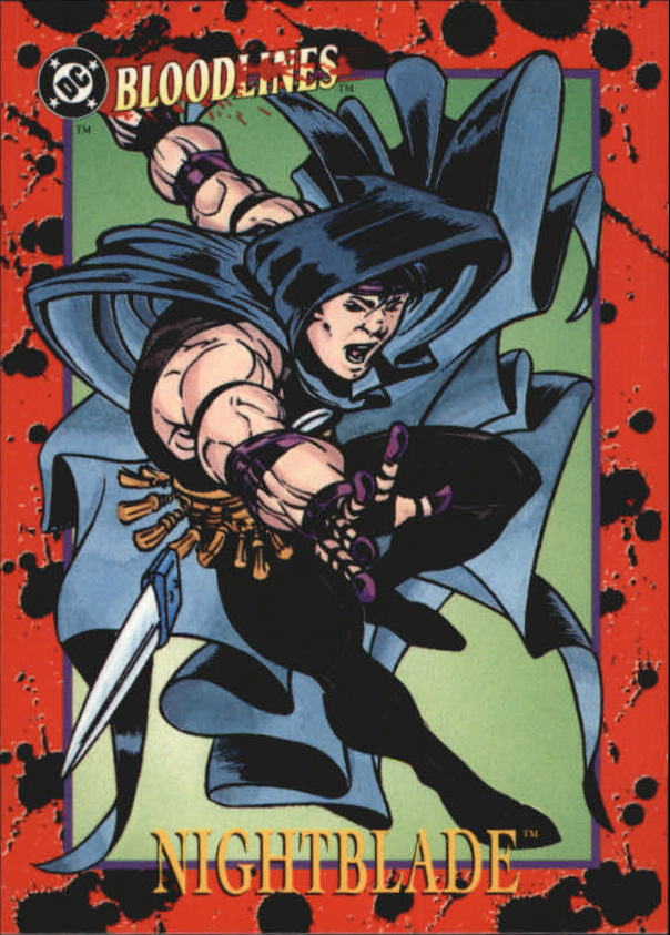 DC Bloodlines (1993 Skybox) "Main Set" Base Cards - Picture 120 of 163