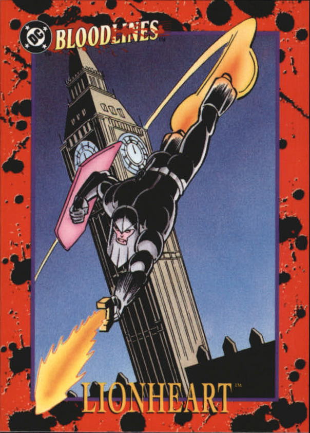 DC Bloodlines (1993 Skybox) "Main Set" Base Cards - Picture 122 of 163