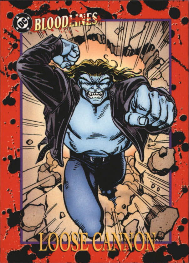 DC Bloodlines (1993 Skybox) "Main Set" Base Cards - Picture 124 of 163