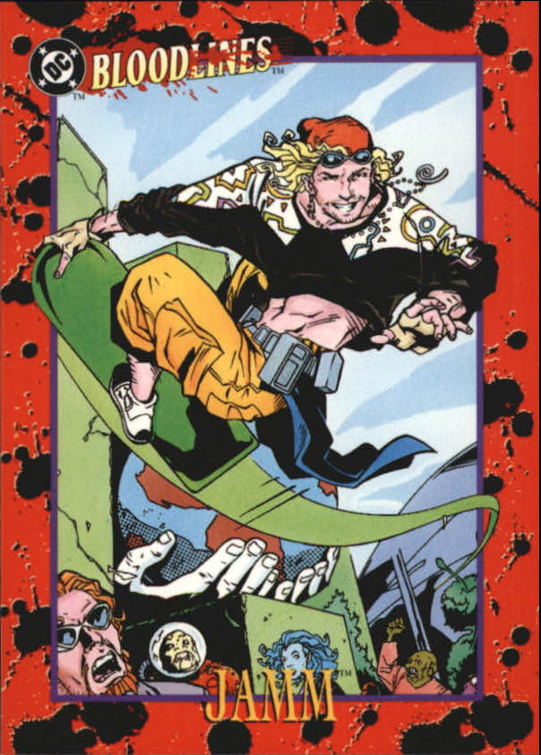 DC Bloodlines (1993 Skybox) "Main Set" Base Cards - Picture 126 of 163