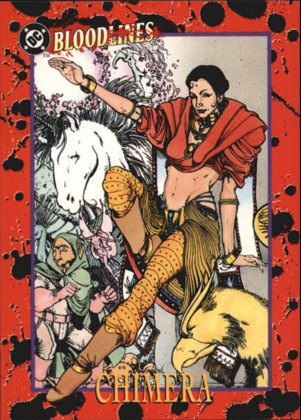 DC Bloodlines (1993 Skybox) "Main Set" Base Cards - Picture 142 of 163
