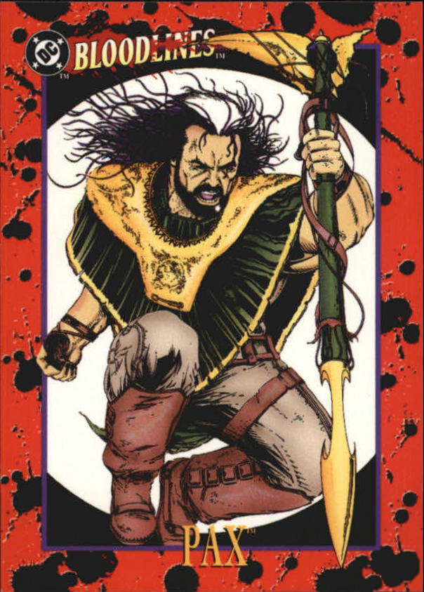 DC Bloodlines (1993 Skybox) "Main Set" Base Cards - Picture 144 of 163