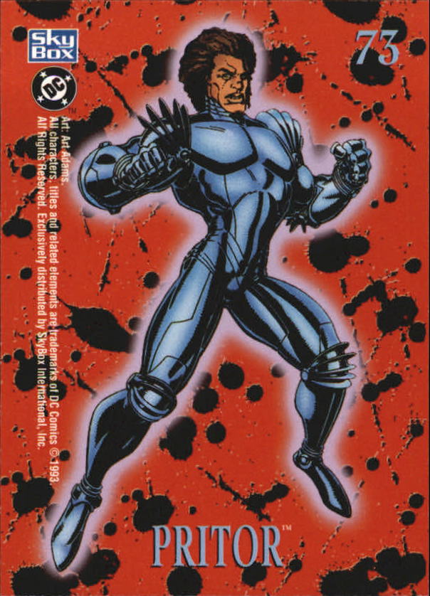 DC Bloodlines (1993 Skybox) "Main Set" Base Cards - Picture 147 of 163