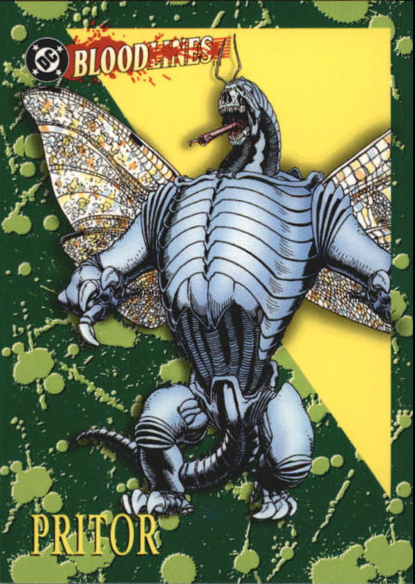 DC Bloodlines (1993 Skybox) "Main Set" Base Cards - Picture 146 of 163