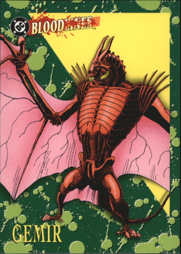 DC Bloodlines (1993 Skybox) "Main Set" Base Cards - Picture 154 of 163