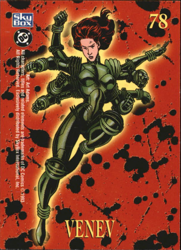 DC Bloodlines (1993 Skybox) "Main Set" Base Cards - Picture 157 of 163