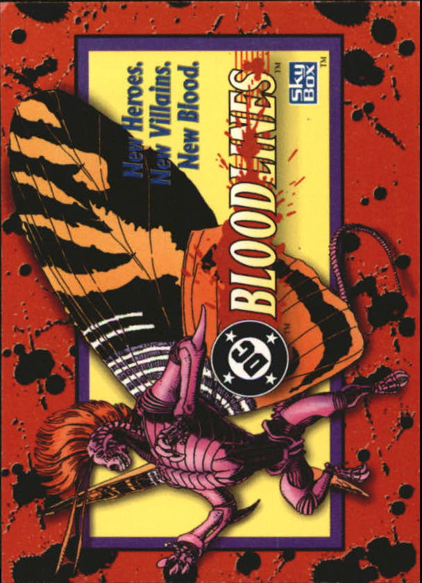 DC Bloodlines (1993 Skybox) "Main Set" Base Cards - Picture 162 of 163