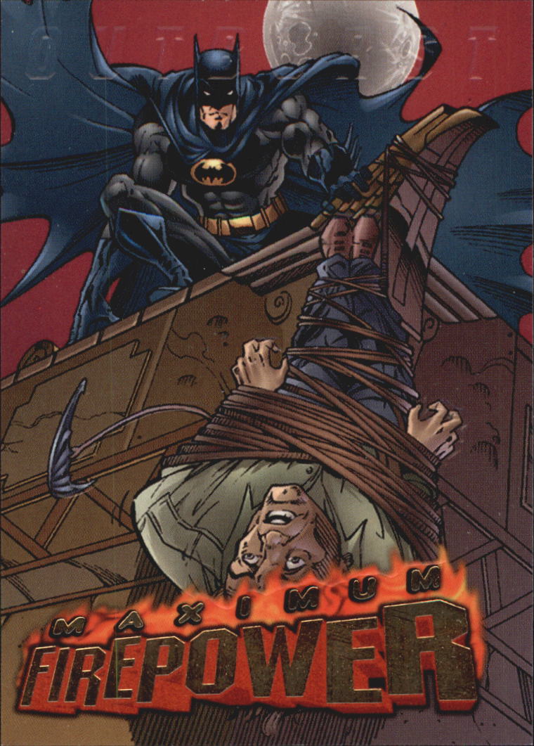 DC Outburst Firepower (1996 Skybox) ""Insert and Promo"" Karten - Bild 4 von 31