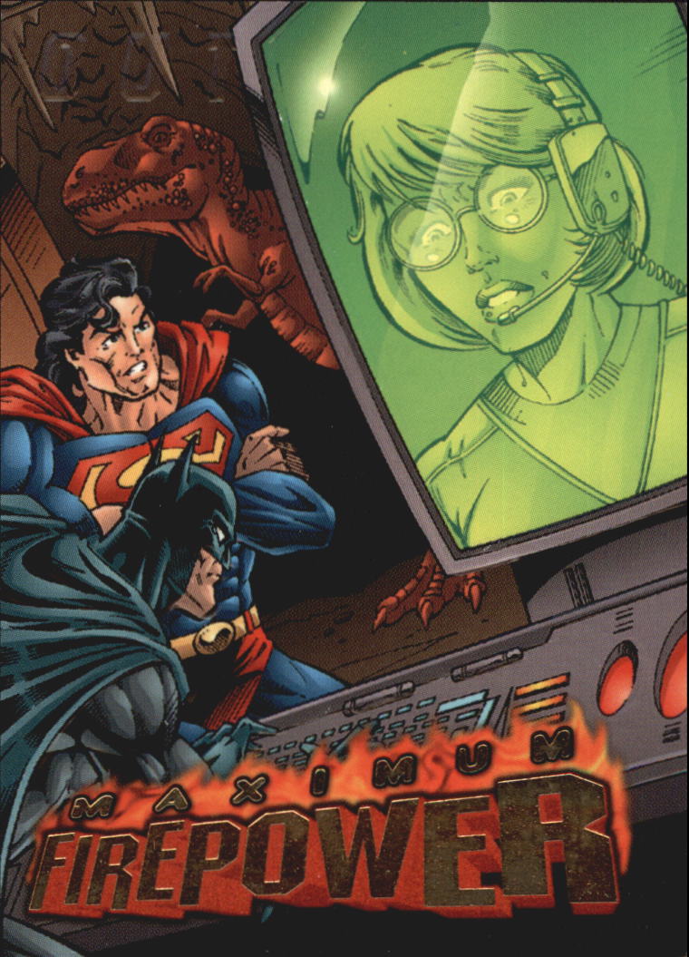 DC Outburst Firepower (1996 Skybox) ""Insert and Promo"" Karten - Bild 6 von 31